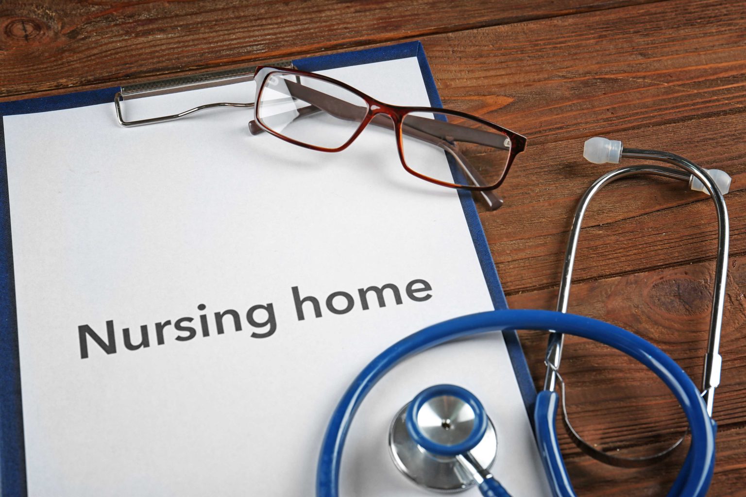 Nursing home contract clipboard closeup medical concept 169956188 1536x1024